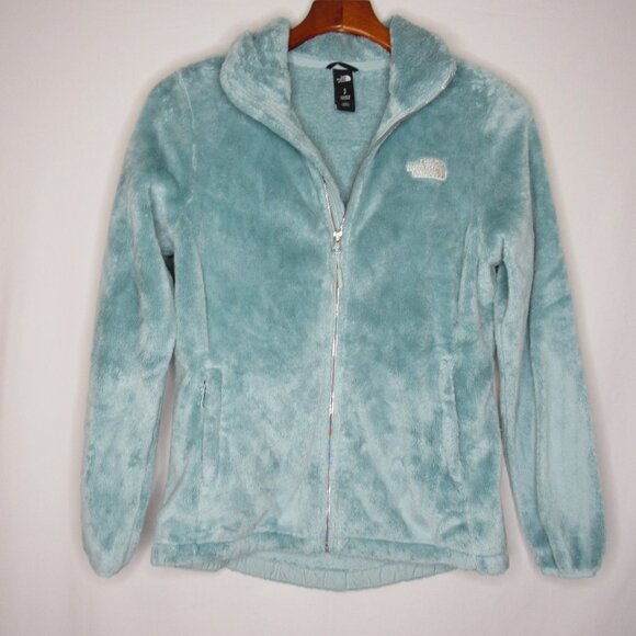 The North Face Aqua Blue OSITO Fleece Jacket Women's S Small - Picture 7 of 9